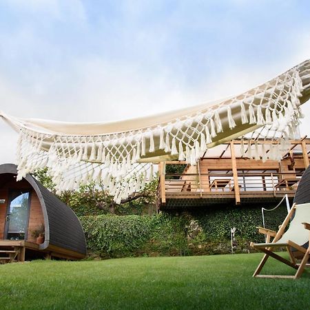 Glamping Hills Hotel Santa Comba de Rossas Exterior foto