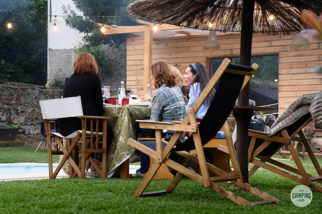 Glamping Hills Hotel Santa Comba de Rossas Exterior foto