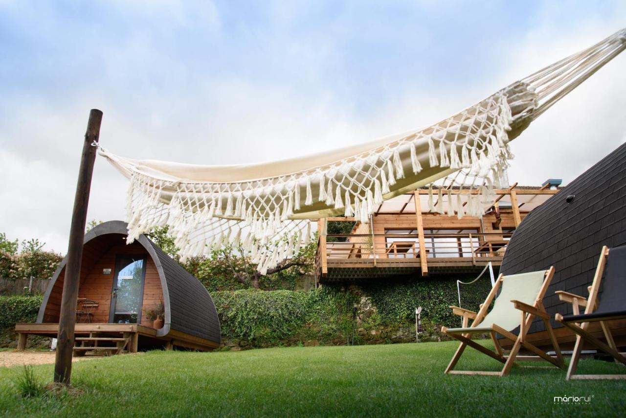 Glamping Hills Hotel Santa Comba de Rossas Exterior foto