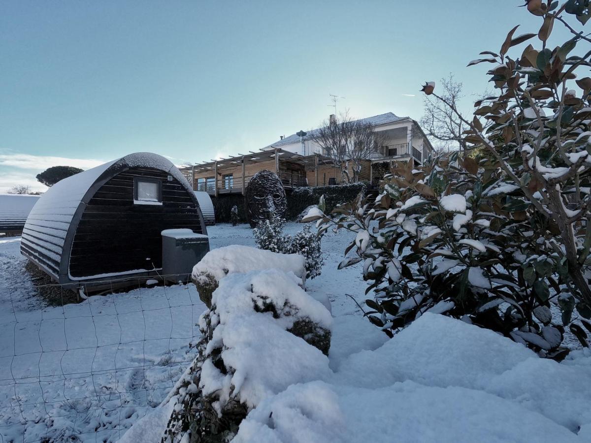 Glamping Hills Hotel Santa Comba de Rossas Exterior foto