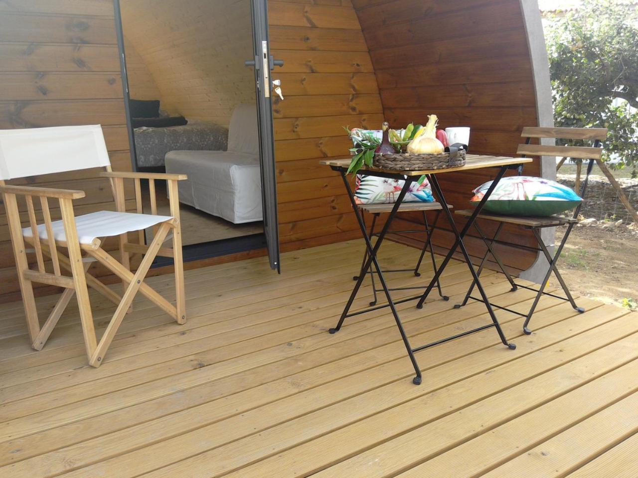 Glamping Hills Hotel Santa Comba de Rossas Exterior foto