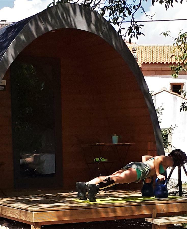 Glamping Hills Hotel Santa Comba de Rossas Exterior foto